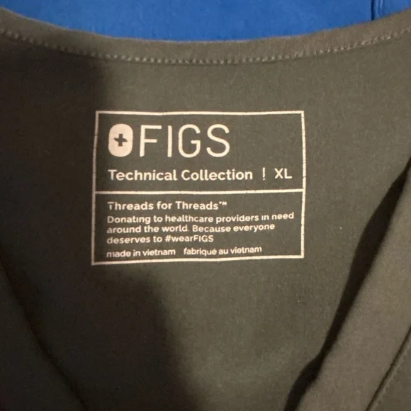 Figs Black Technical Collection Scrub Pants - Picture 5 of 10